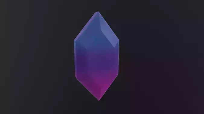 Crystal 3D Model