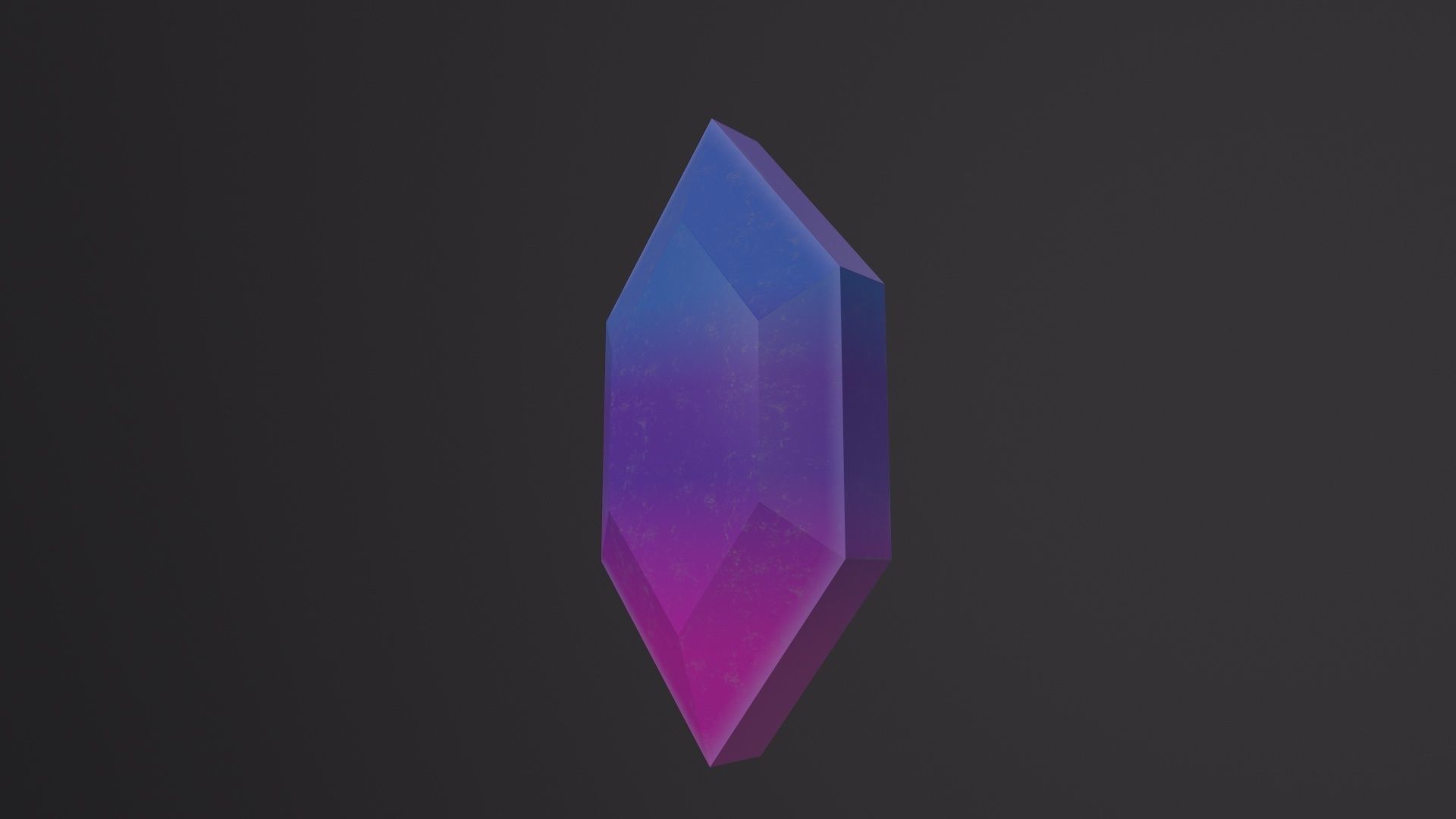 Crystal 3D Model Low-poly 3D model_3
