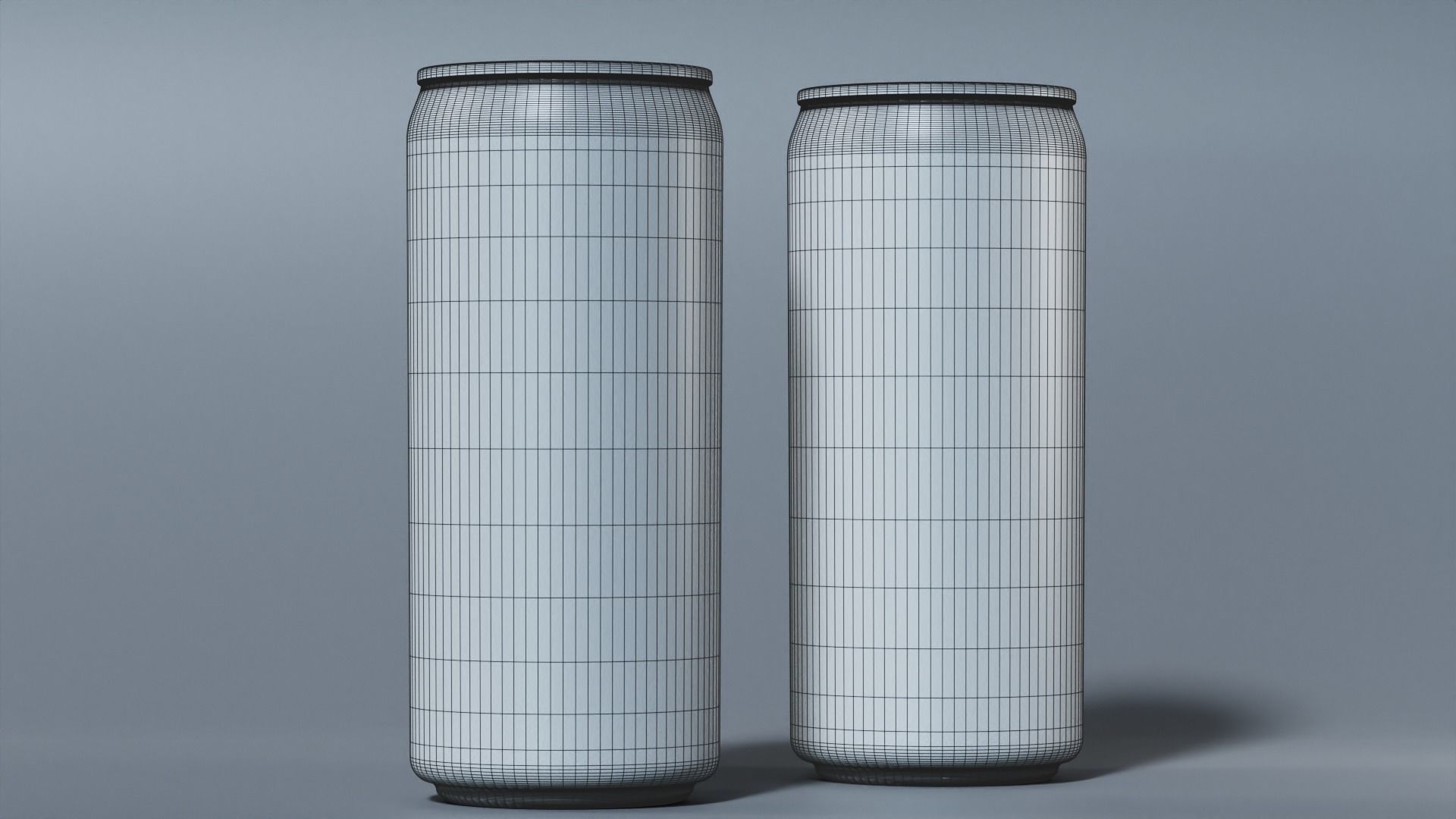 Beverage Can Packaging Design 3D model_9