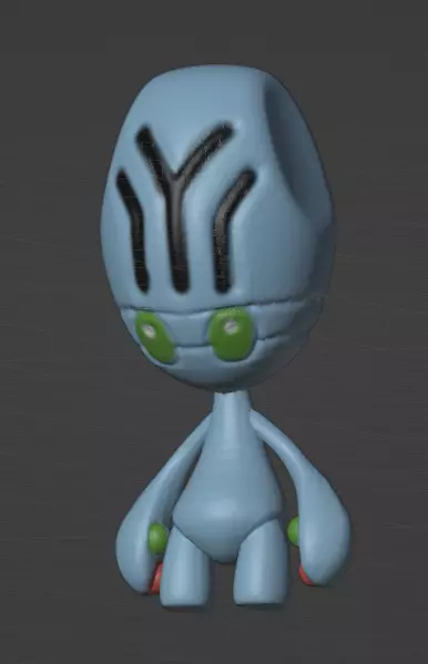 Elgyem 3D print model_0