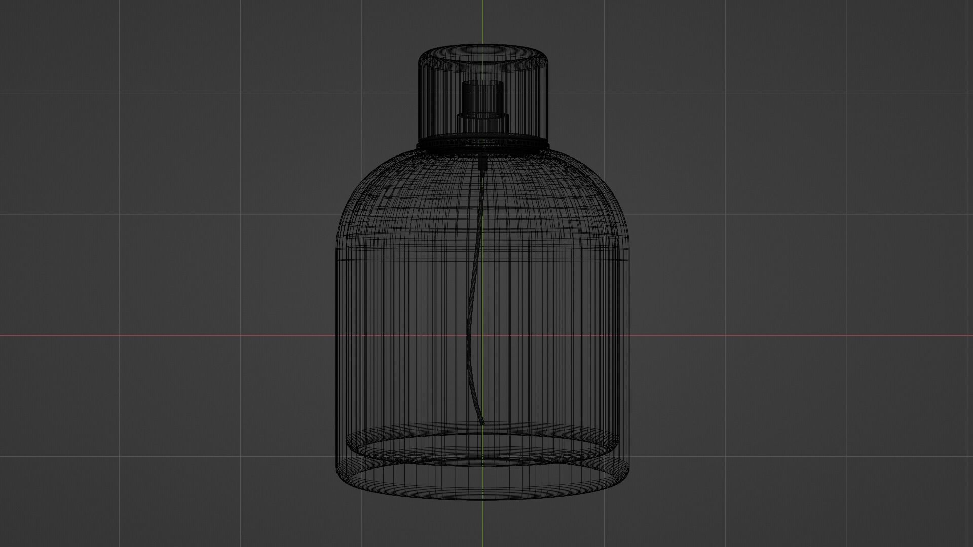 Dior Sauvage Perfume Bottle 3D model_1