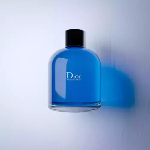Dior Sauvage Perfume Bottle 3D model