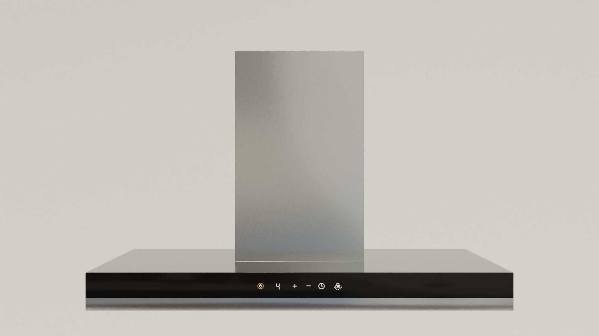 Modern Kitchen Appliance Cooker Hood 3D model_5