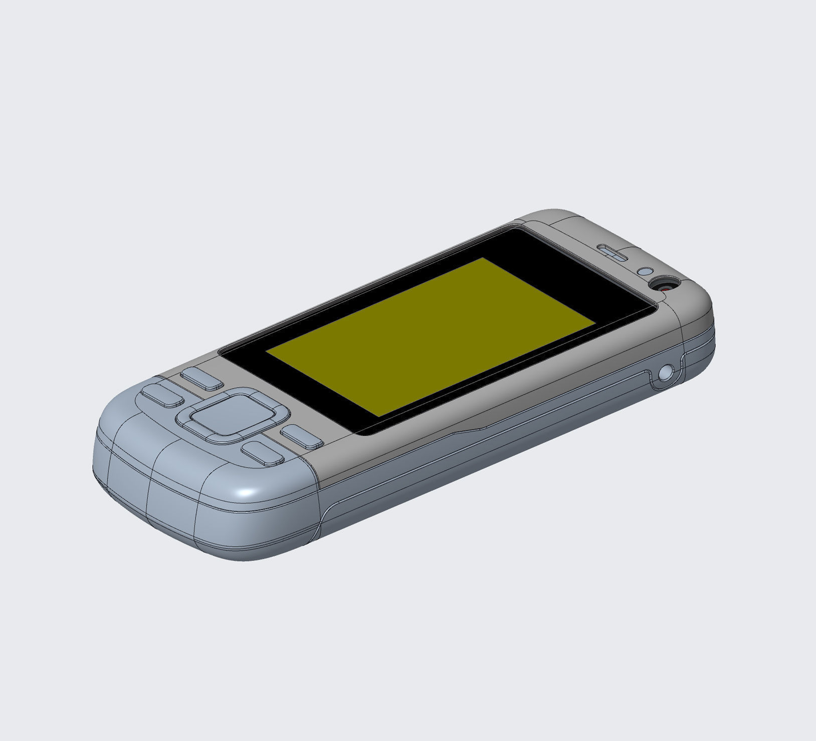 Nokia 6600i  3D print model_3