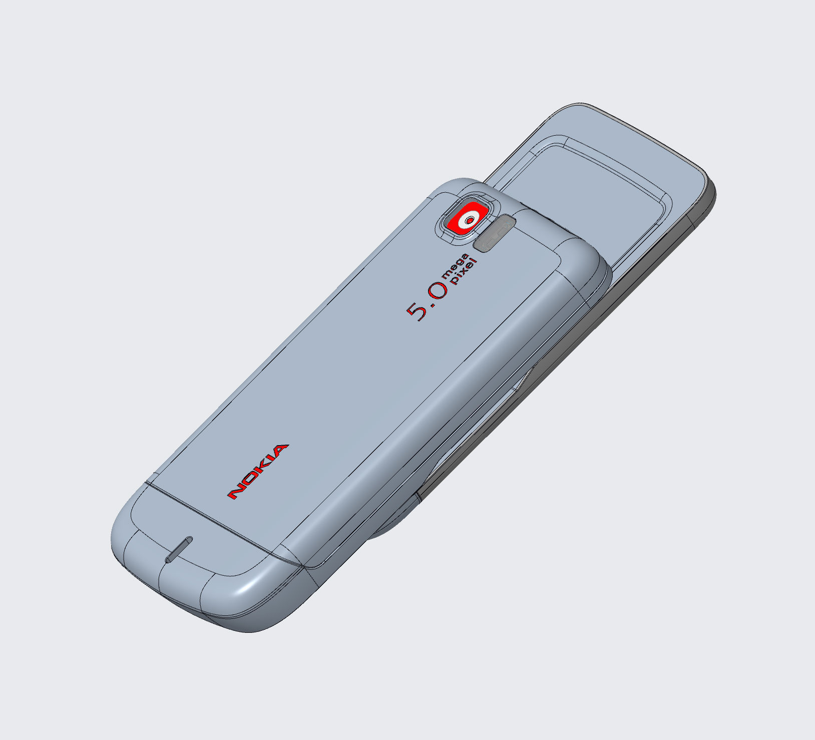 Nokia 6600i  3D print model_2