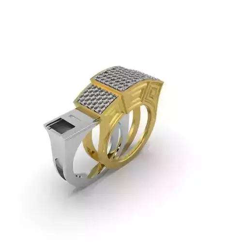 SECRET RING - JEWELRY 3D - AN-602