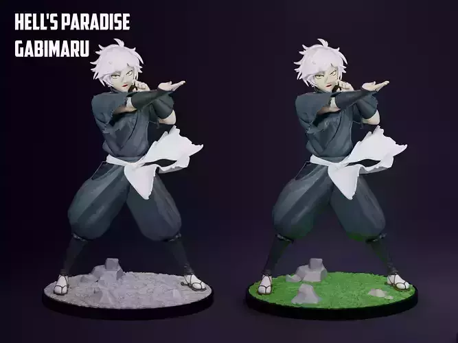 Gabimaru - Hells Paradise 3D print model