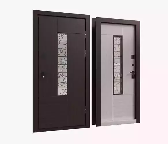 Entrance door Paradise Glass