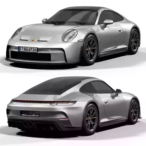 Porsche 911 GT3 Touring 3D model