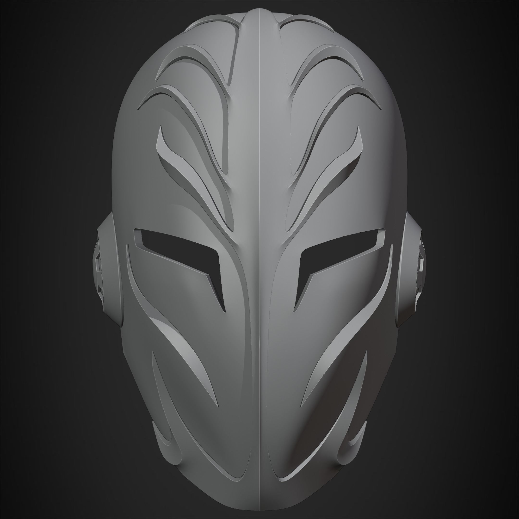 Star Wars Jedi Temple Guard Mask for Cosplay 3D print model_11