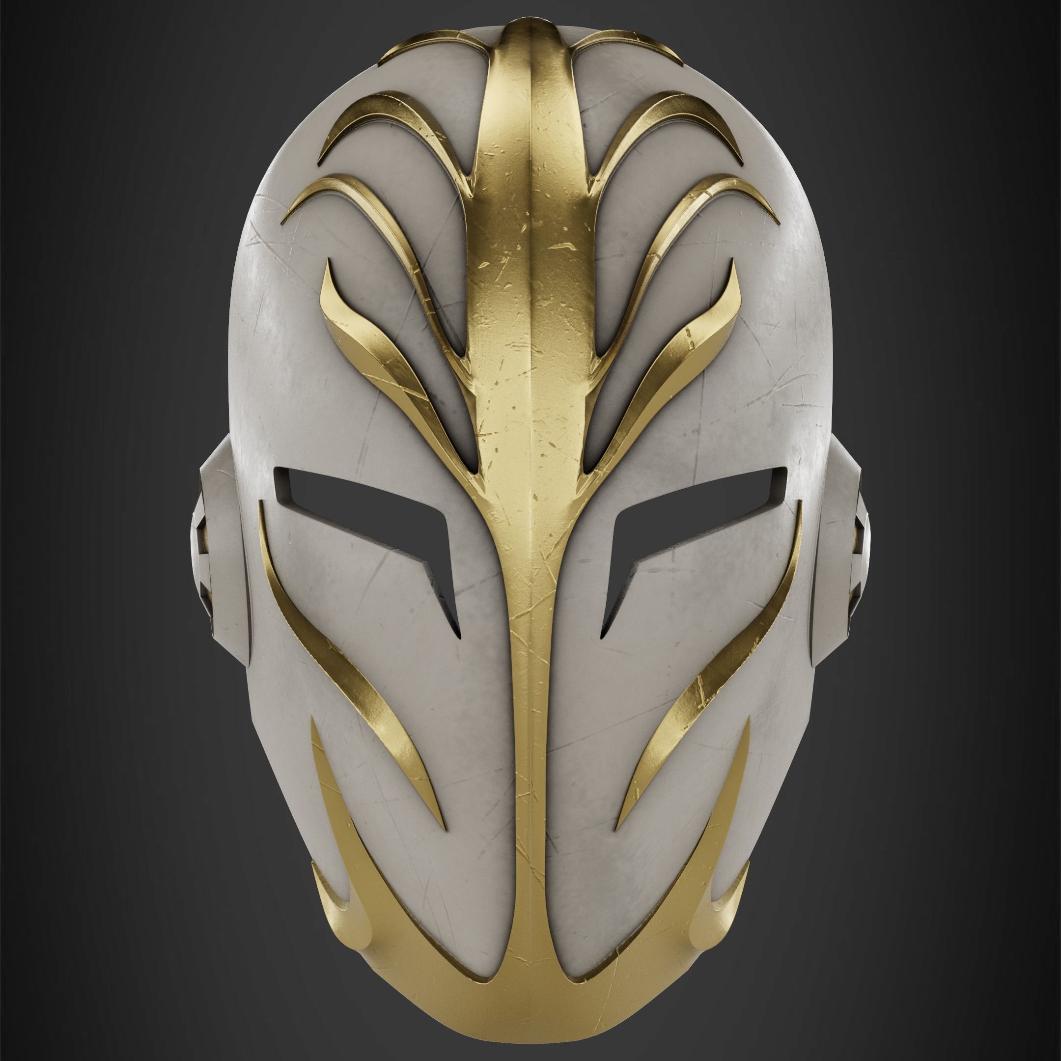 Star Wars Jedi Temple Guard Mask for Cosplay 3D print model_2