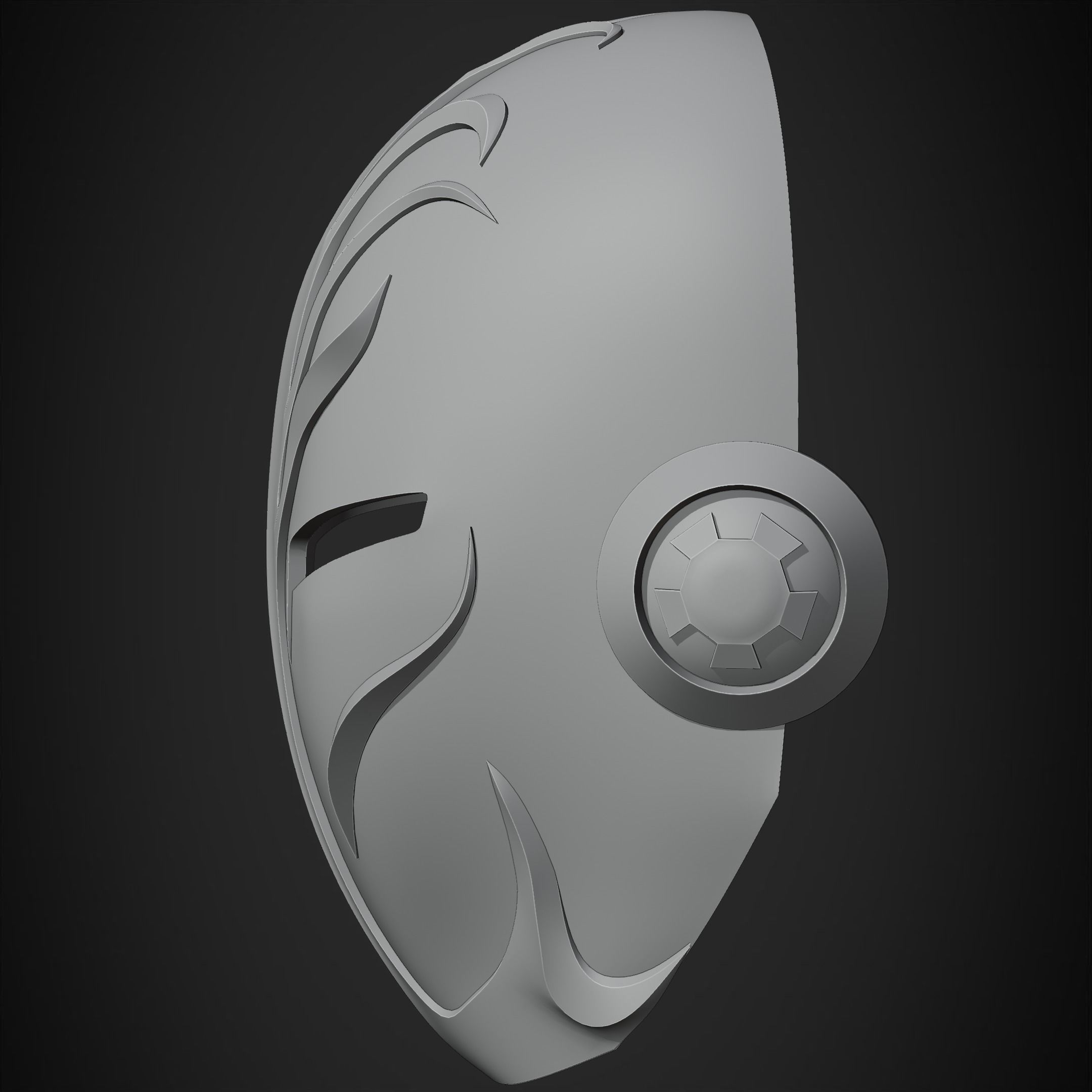 Star Wars Jedi Temple Guard Mask for Cosplay 3D print model_15