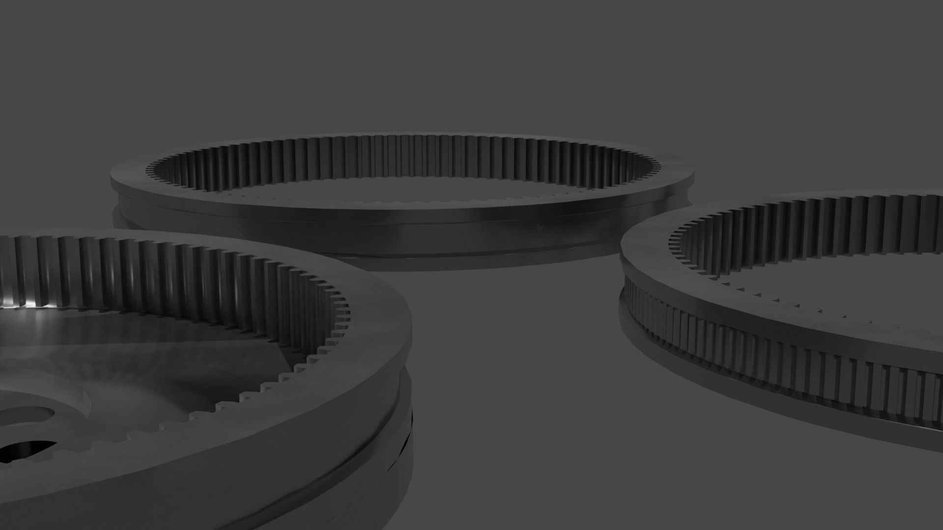 Gear Collection - 43 Gears Free low-poly 3D model_1