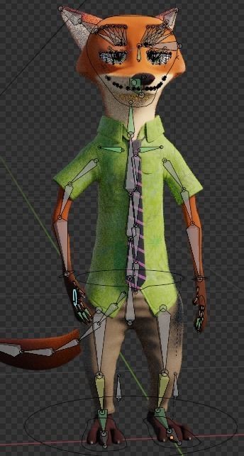 Nick Wilde 3D model_1