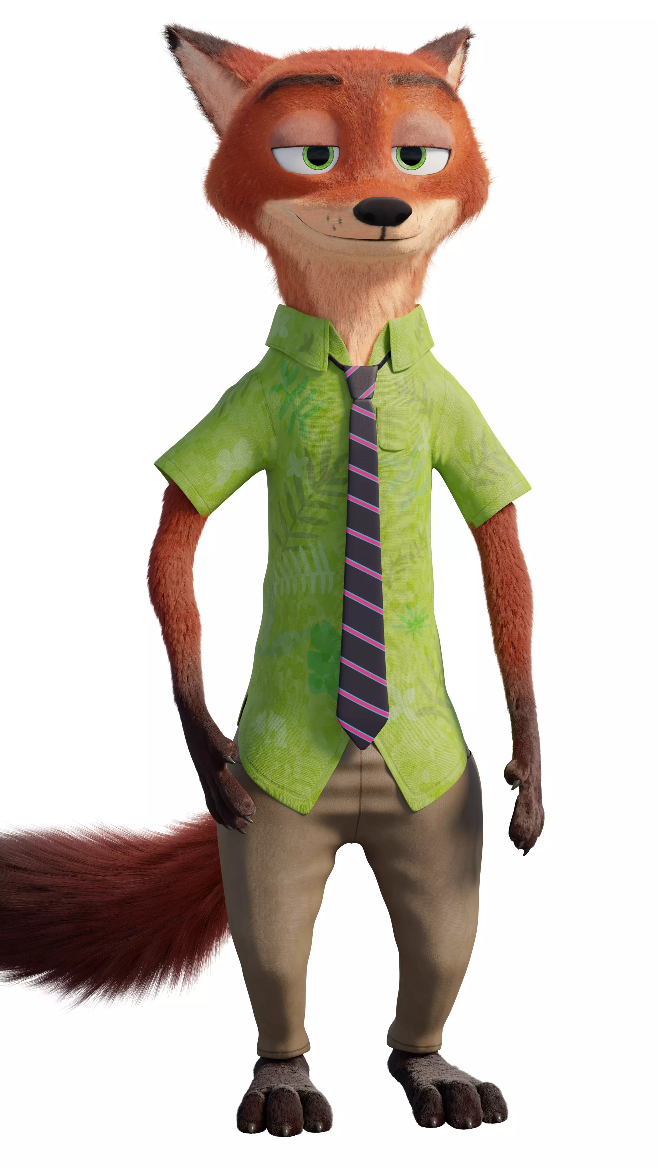 Nick Wilde 3D model_0