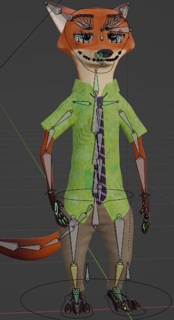 Nick Wilde 3D model_5