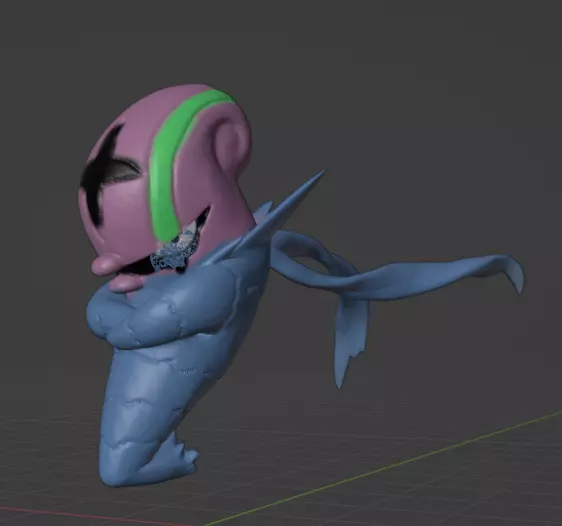 Accelgor 3D print model_0