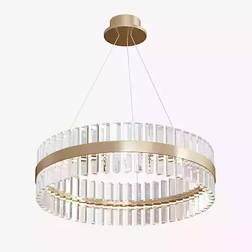 GOLD CRYSTAL CHANDELIER