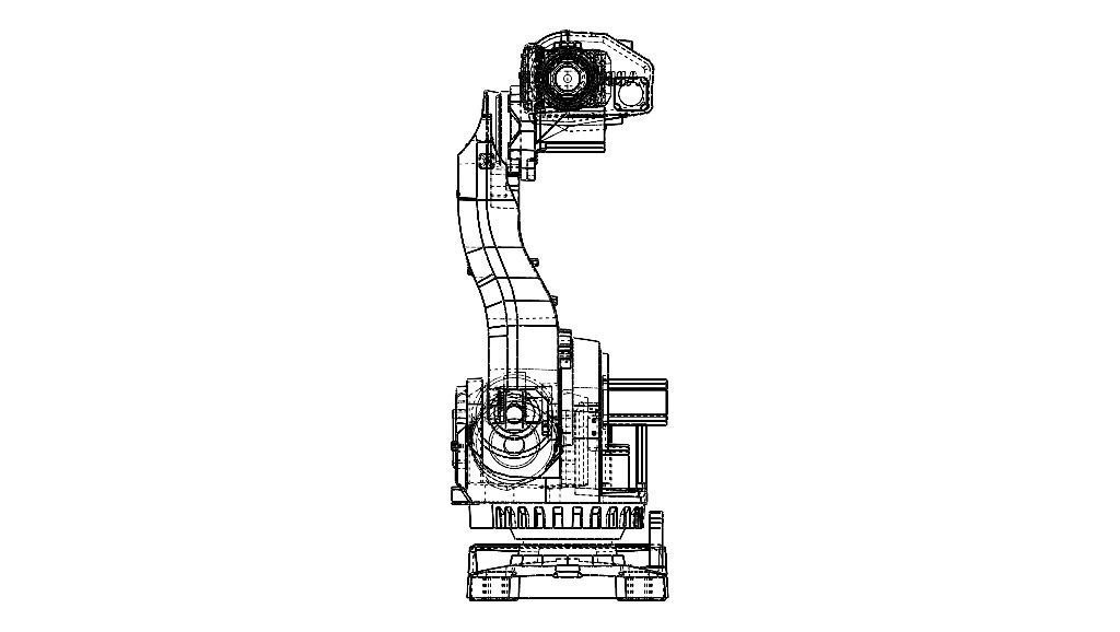 ABB IRB 6600 225 Robot Free 3D model_11