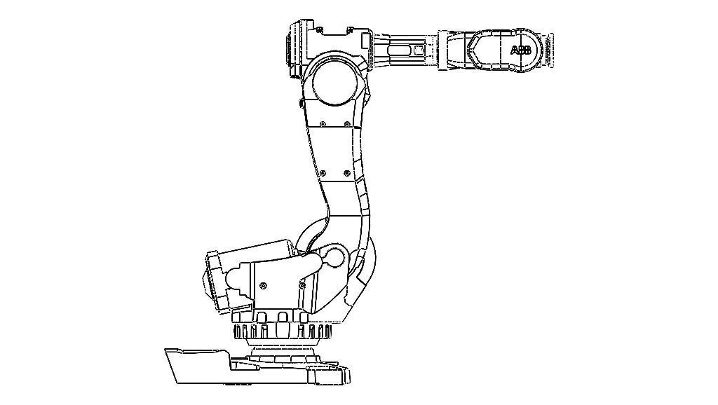 ABB IRB 6600 225 Robot Free 3D model_22