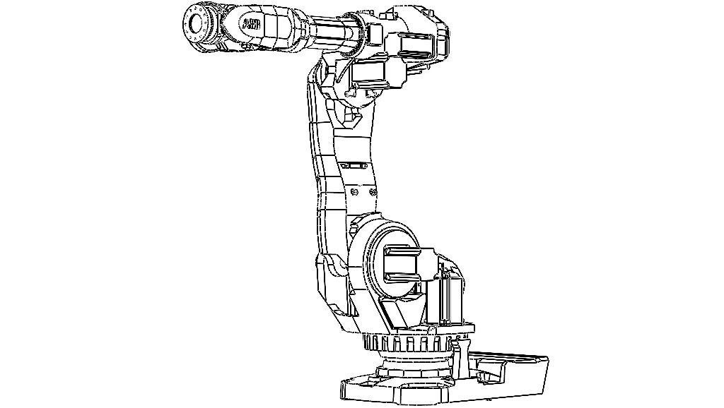 ABB IRB 6600 225 Robot Free 3D model_7