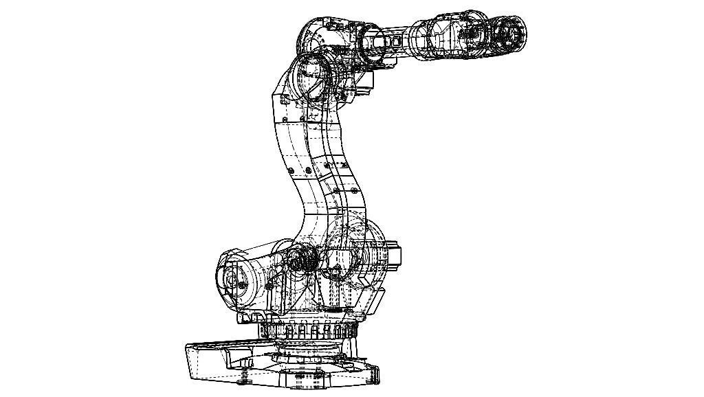 ABB IRB 6600 225 Robot Free 3D model_20