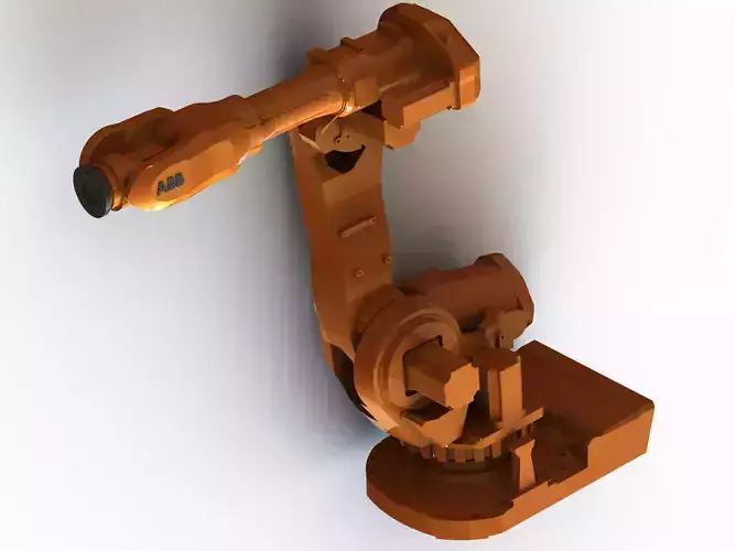 ABB IRB 6600 225 Robot Free 3D model ABB IRB 6600 225 Robot Free 3D model