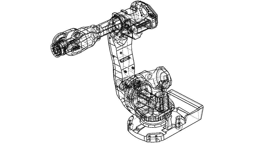 ABB IRB 6600 225 Robot Free 3D model_2