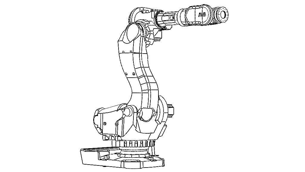 ABB IRB 6600 225 Robot Free 3D model_19