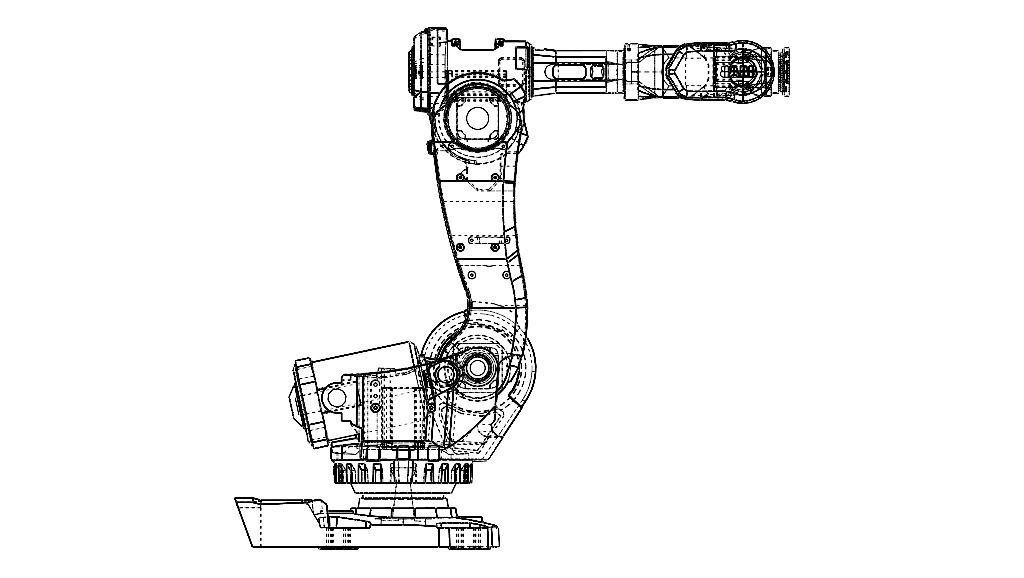 ABB IRB 6600 225 Robot Free 3D model_23