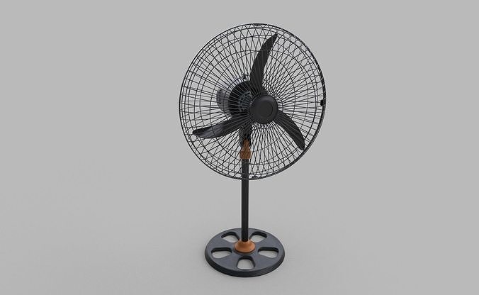 a fan Free low-poly 3D model