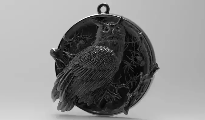 owl pendant