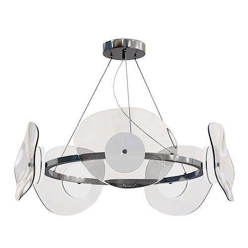 Odeon light fluent chandelier 3D model