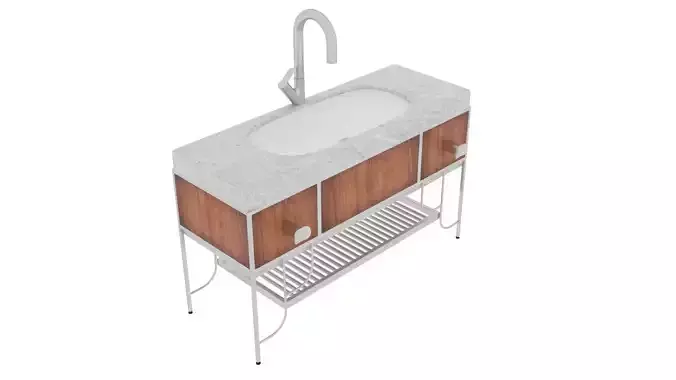 Bathroom Sink 3D model