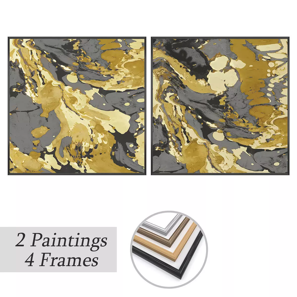 Wall Art Set 4075 3D model_0