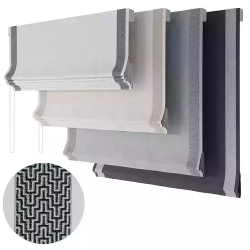 Roman Curtains 191 Trim Brimar Maze