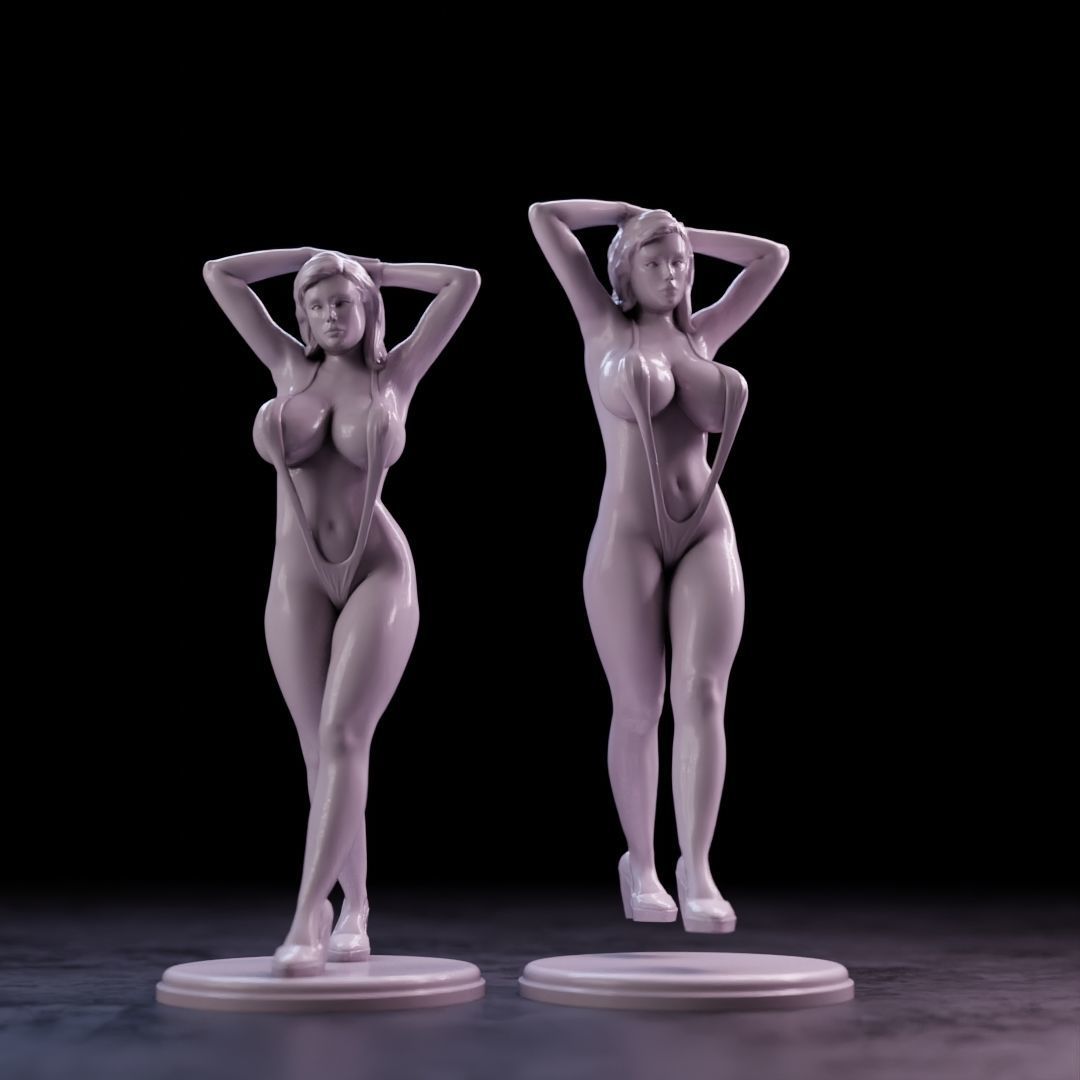 Sexy girl 84 3D print model_1