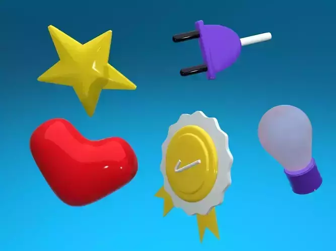 A collections of icons set 