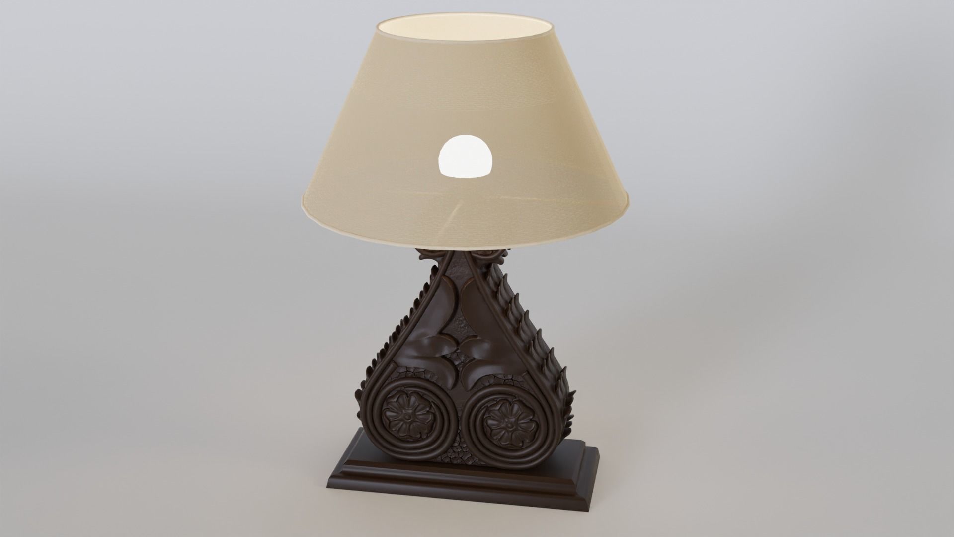 Abajur 3D Model 3D print model_2