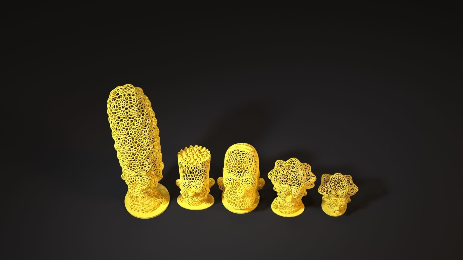 Simpson 3D print model_5