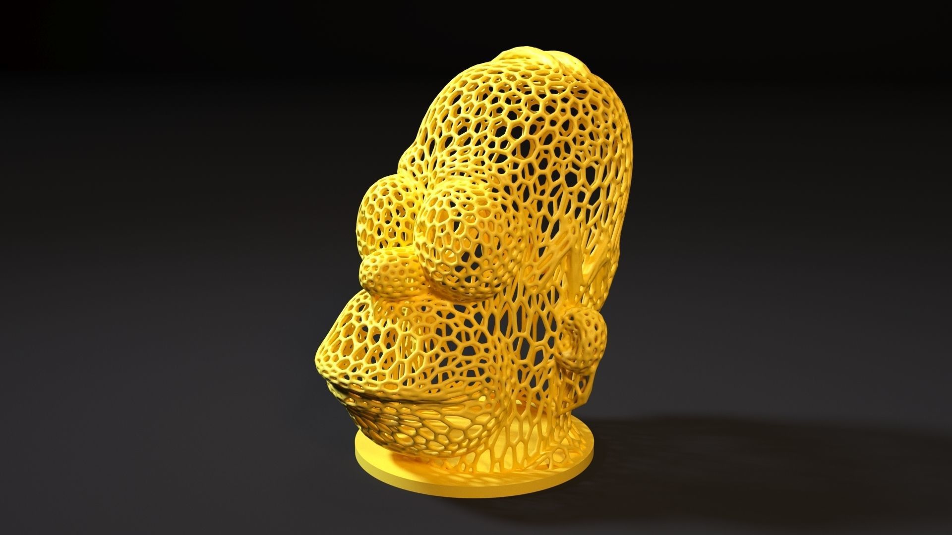 Simpson 3D print model_9