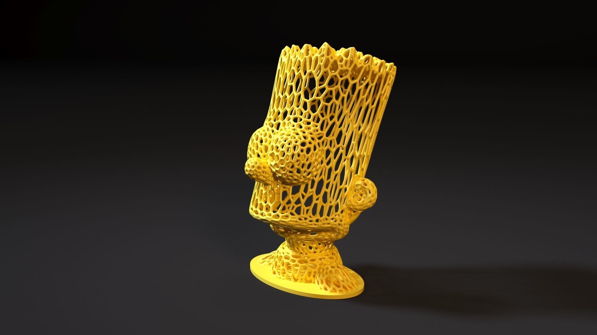 Simpson 3D print model_8