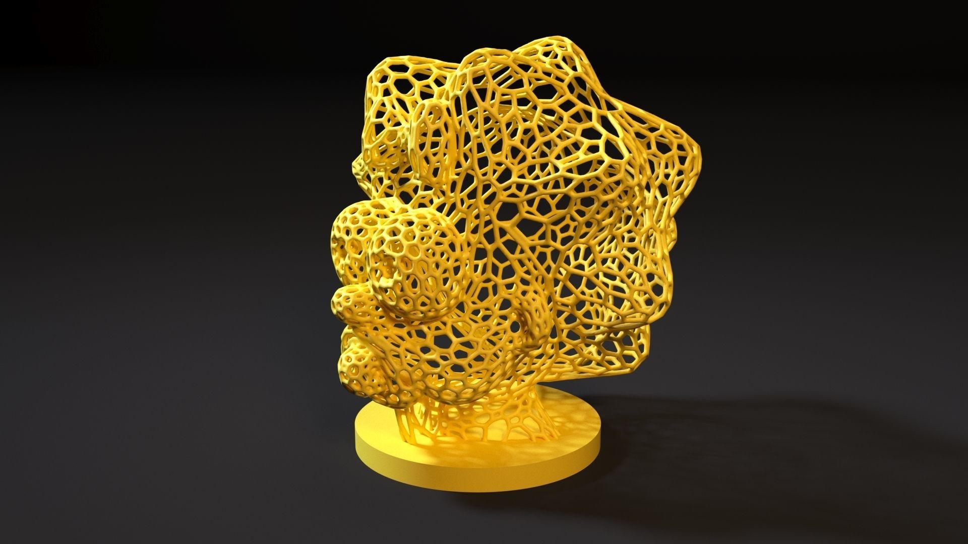 Simpson 3D print model_12