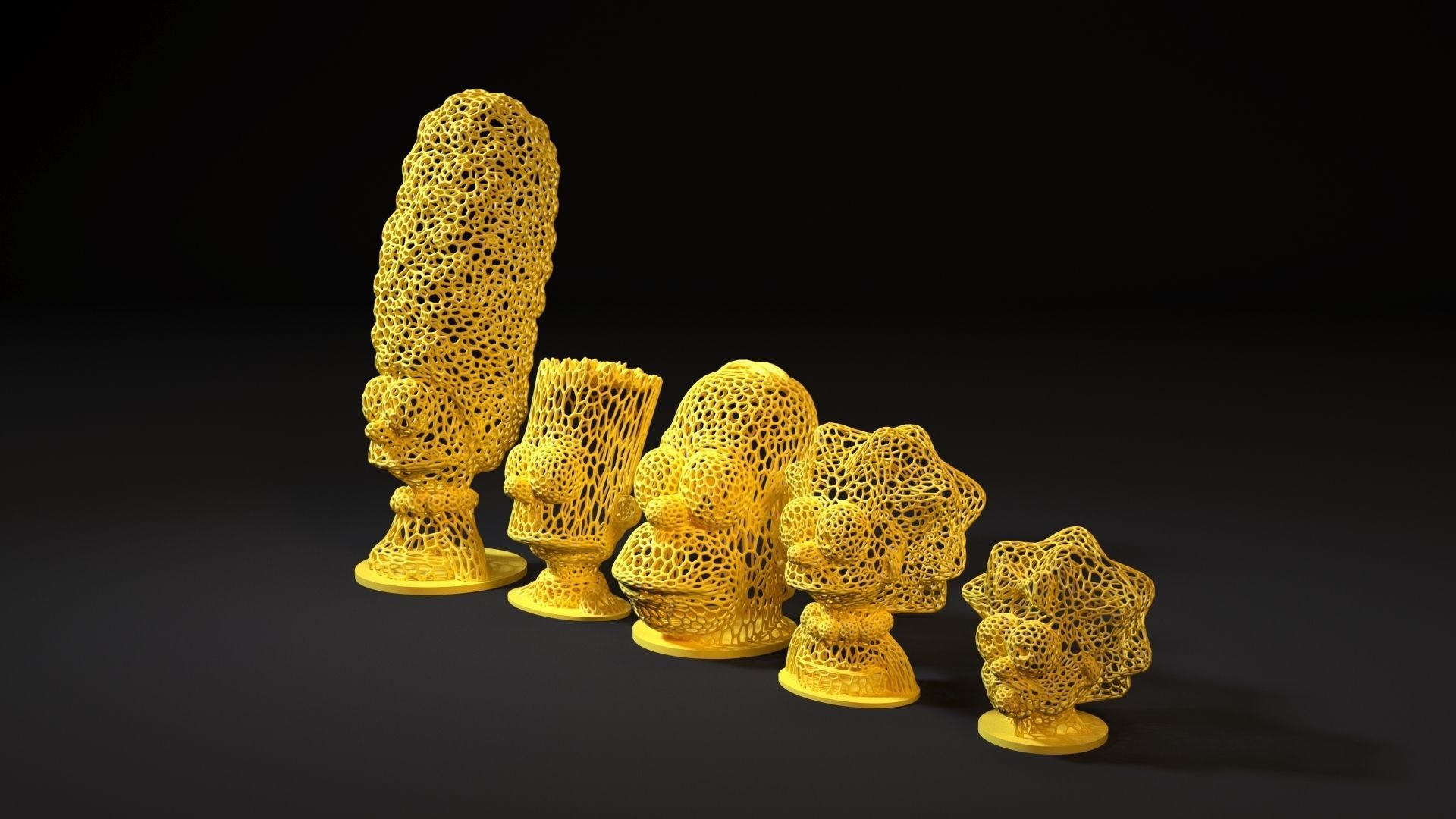 Simpson 3D print model_1