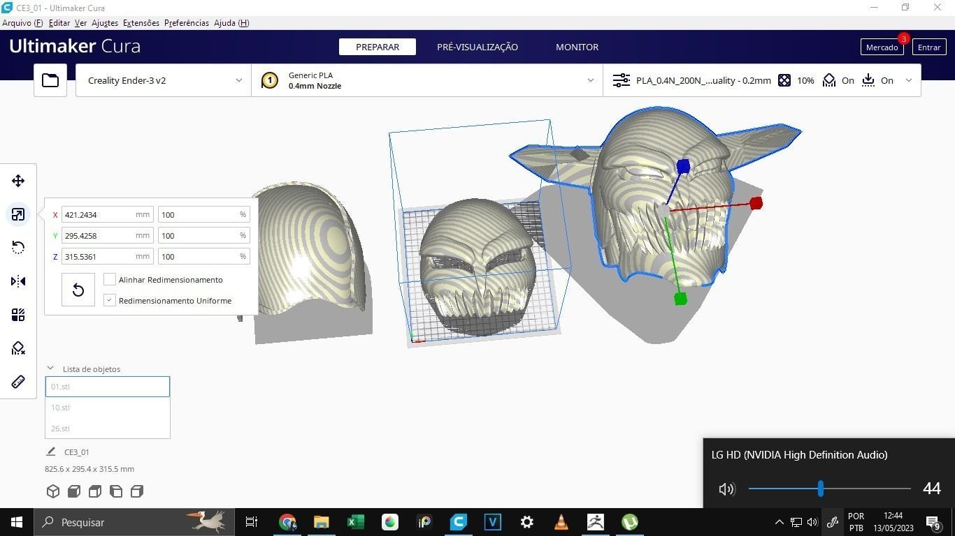 Hollow WHITE Mask -- Bleach 3D print model_10
