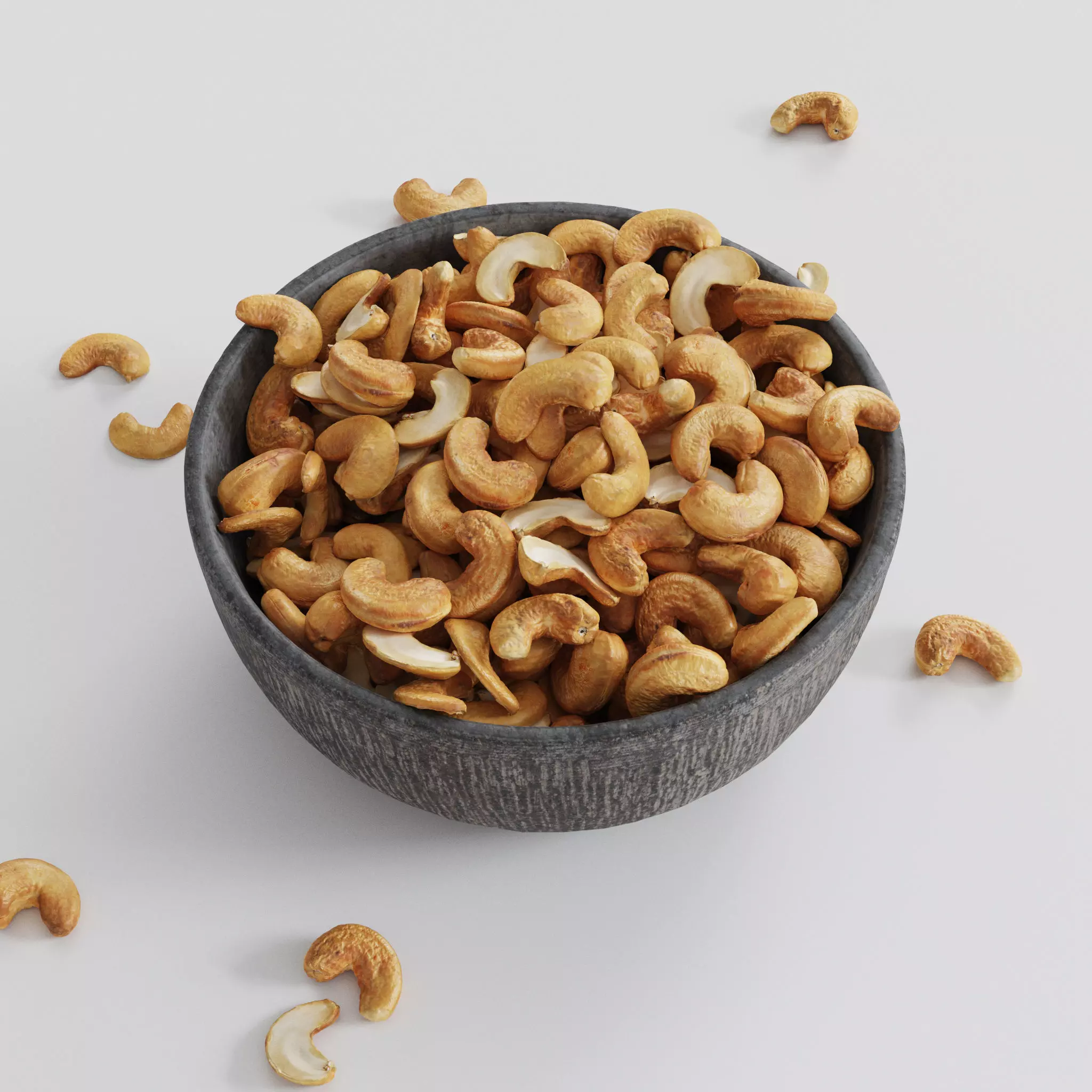 Cashew Caju Nuts 3D Model 3D model_0