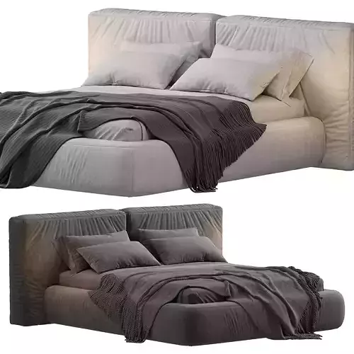 Bonaldo Fluff Bed 3D model