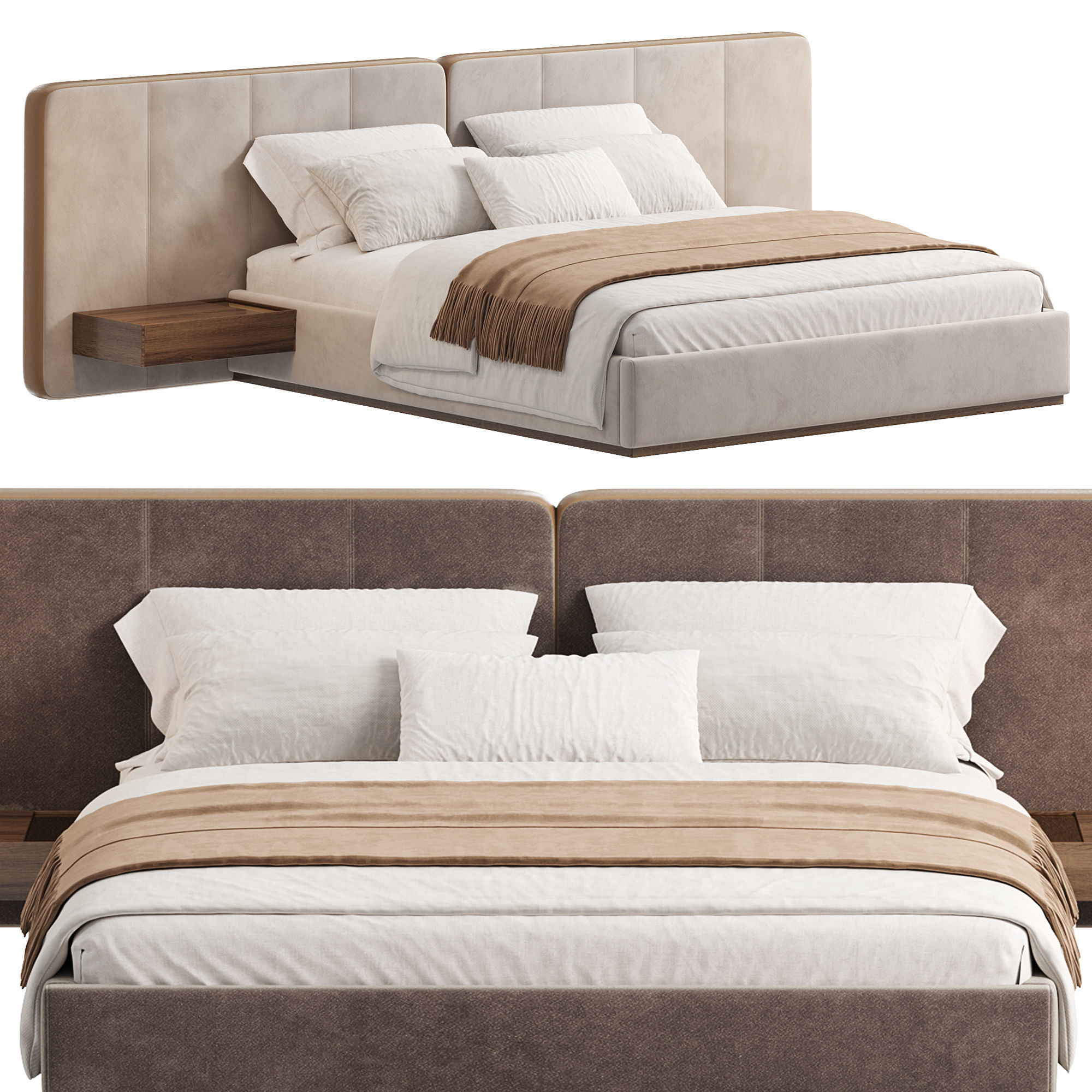 BONNIE Bed 3D model_1