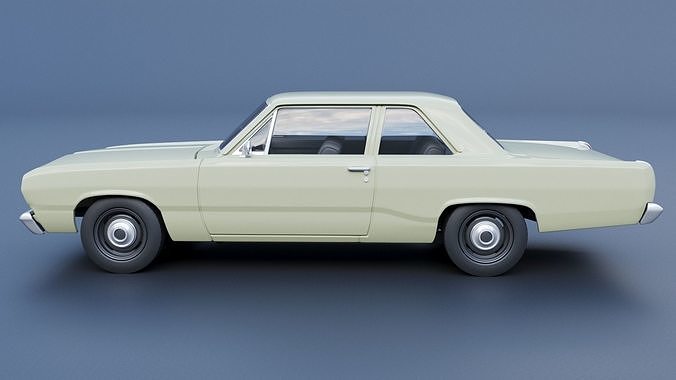 Plymouth Valiant 100 1967 3D print model 4