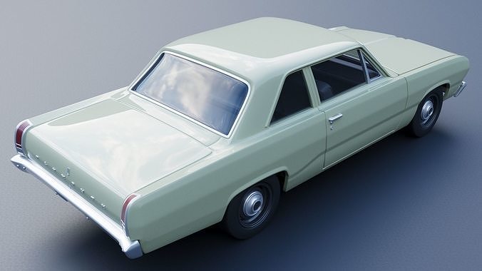 Plymouth Valiant 100 1967 3D print model 6